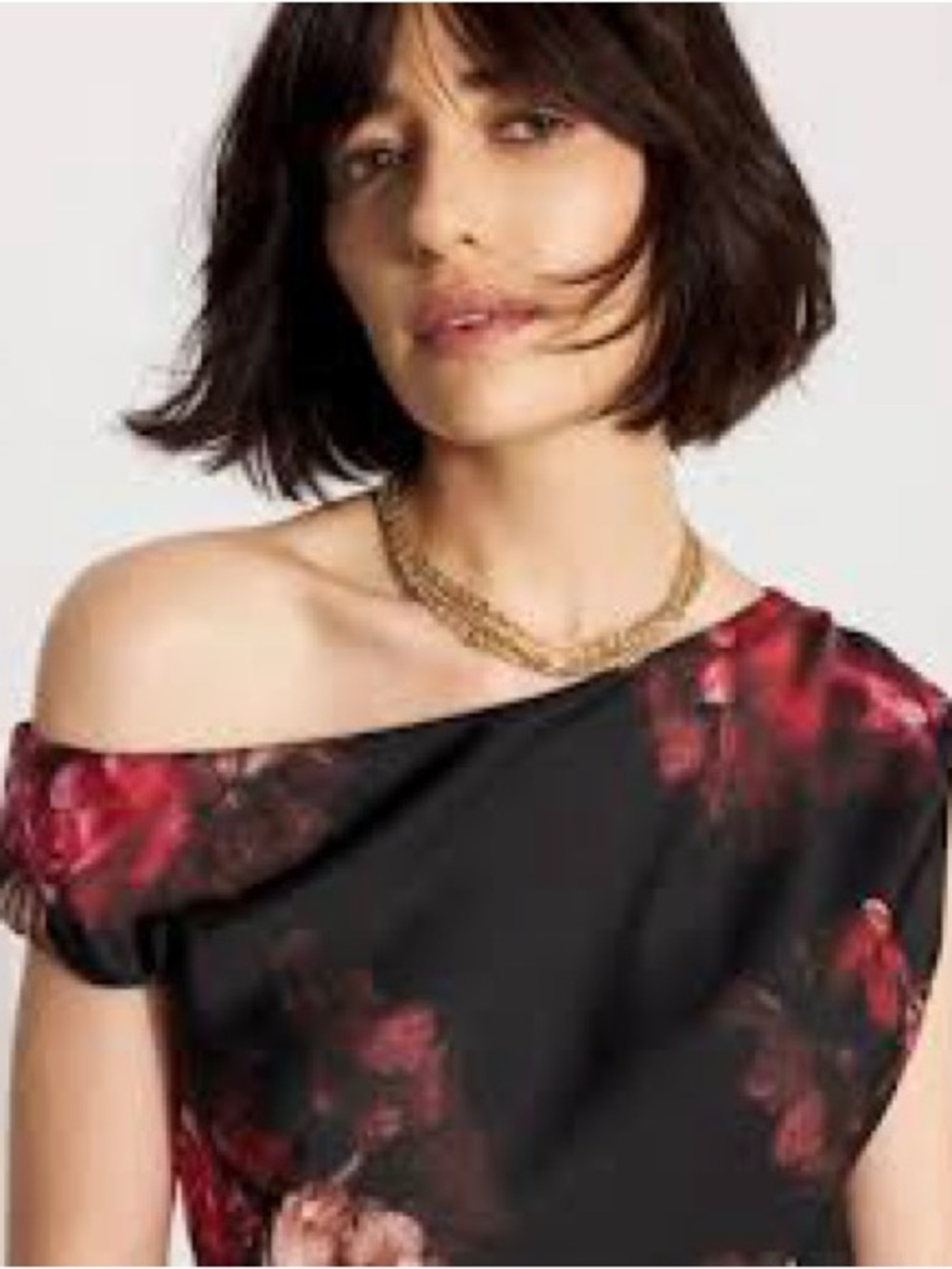 NWT White House Black Market Faux-Leather Midi Dress with Satin Bodice - Picture 2 of 10